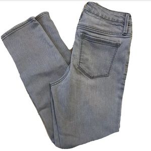 Athleta Jeans 2 Sculptek Skinny Gray Crop Stretch Midrise Womens XS Stretch